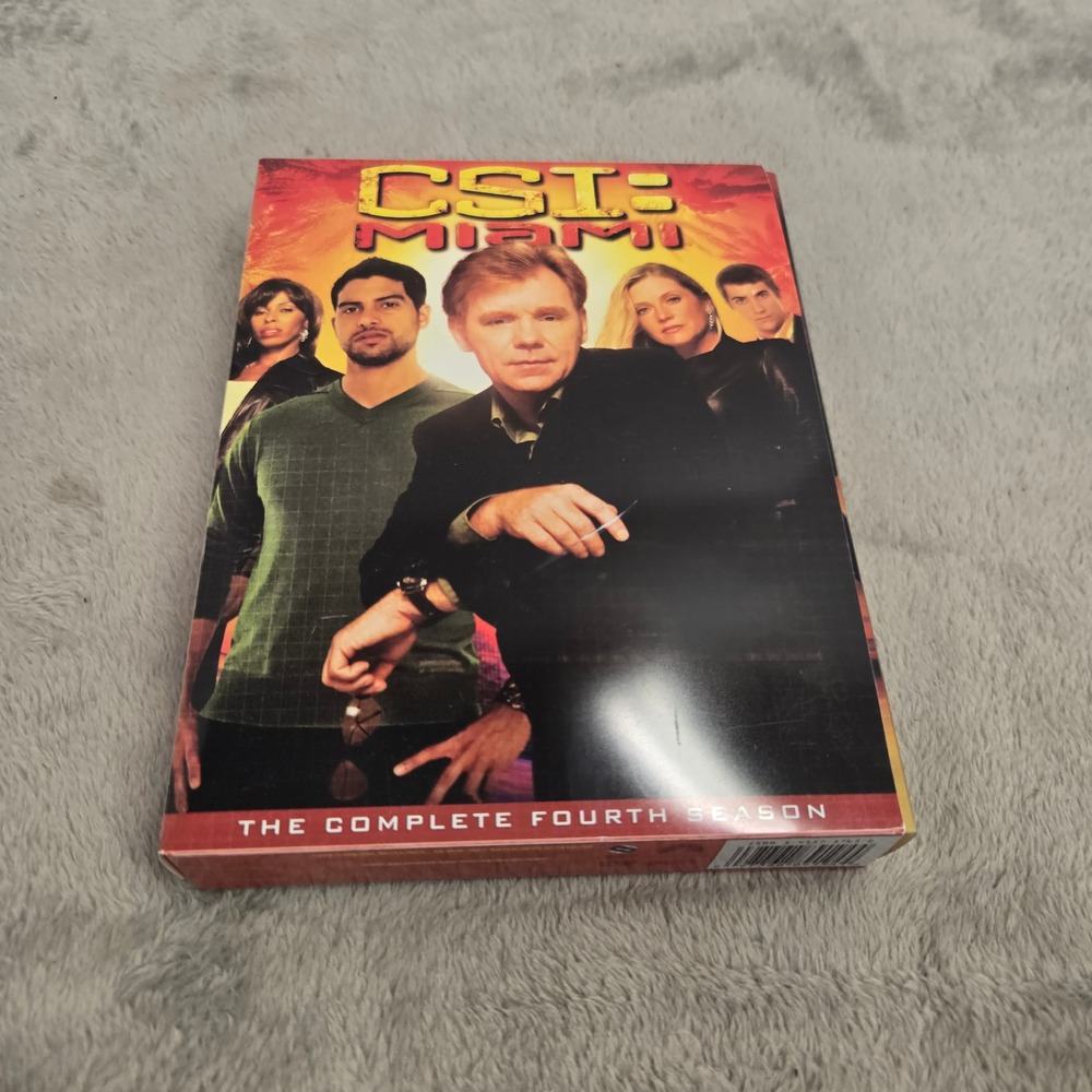 CSI Miami The Complete Fourth Season DVD Box Set 25 Episodes David Caruso
